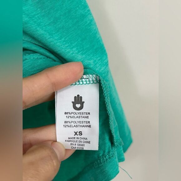 Spiritual Gangster  x Peloton Tank Top Women's Green Purple Gold‎ Logo - Picture 8 of 8